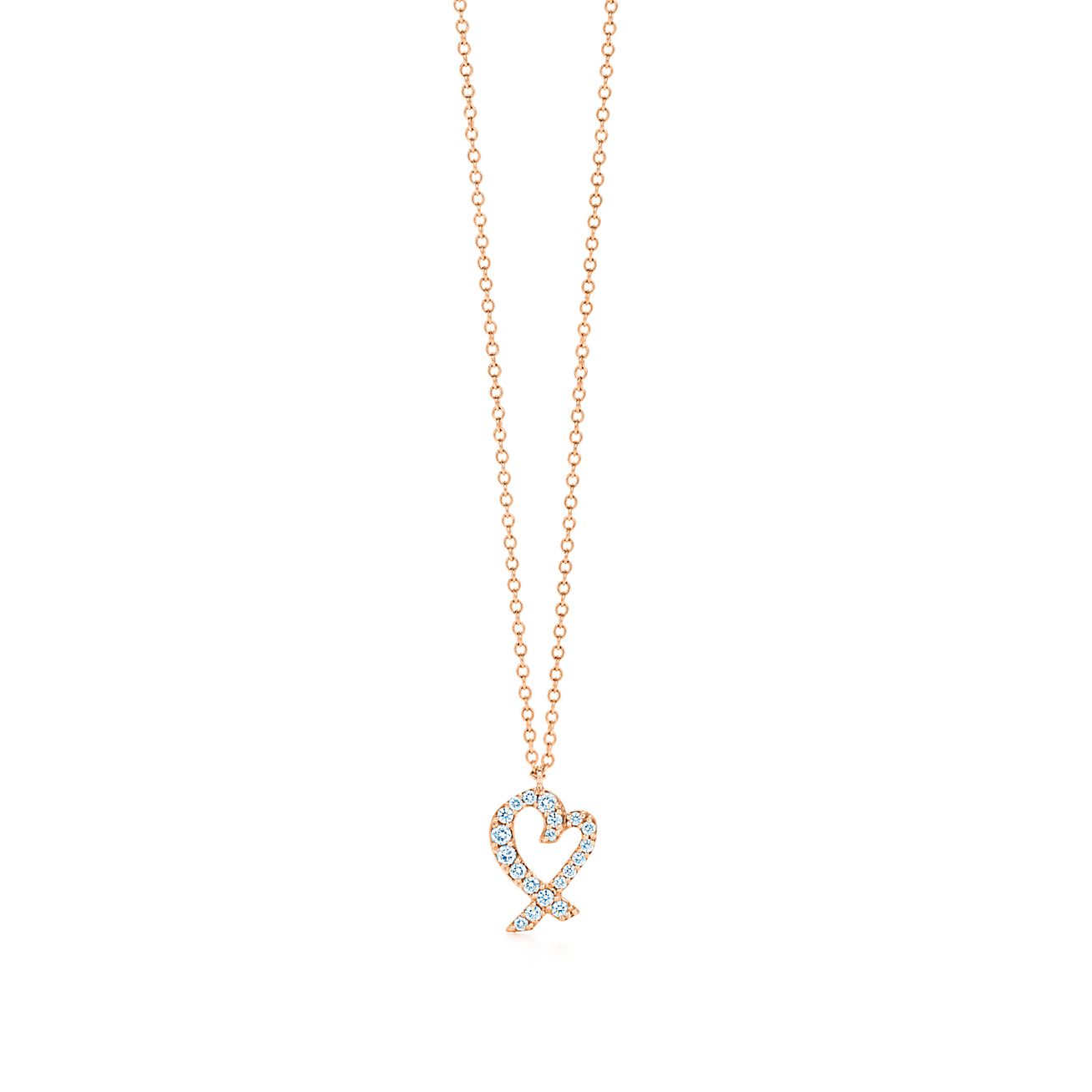 tiffany loving heart necklace