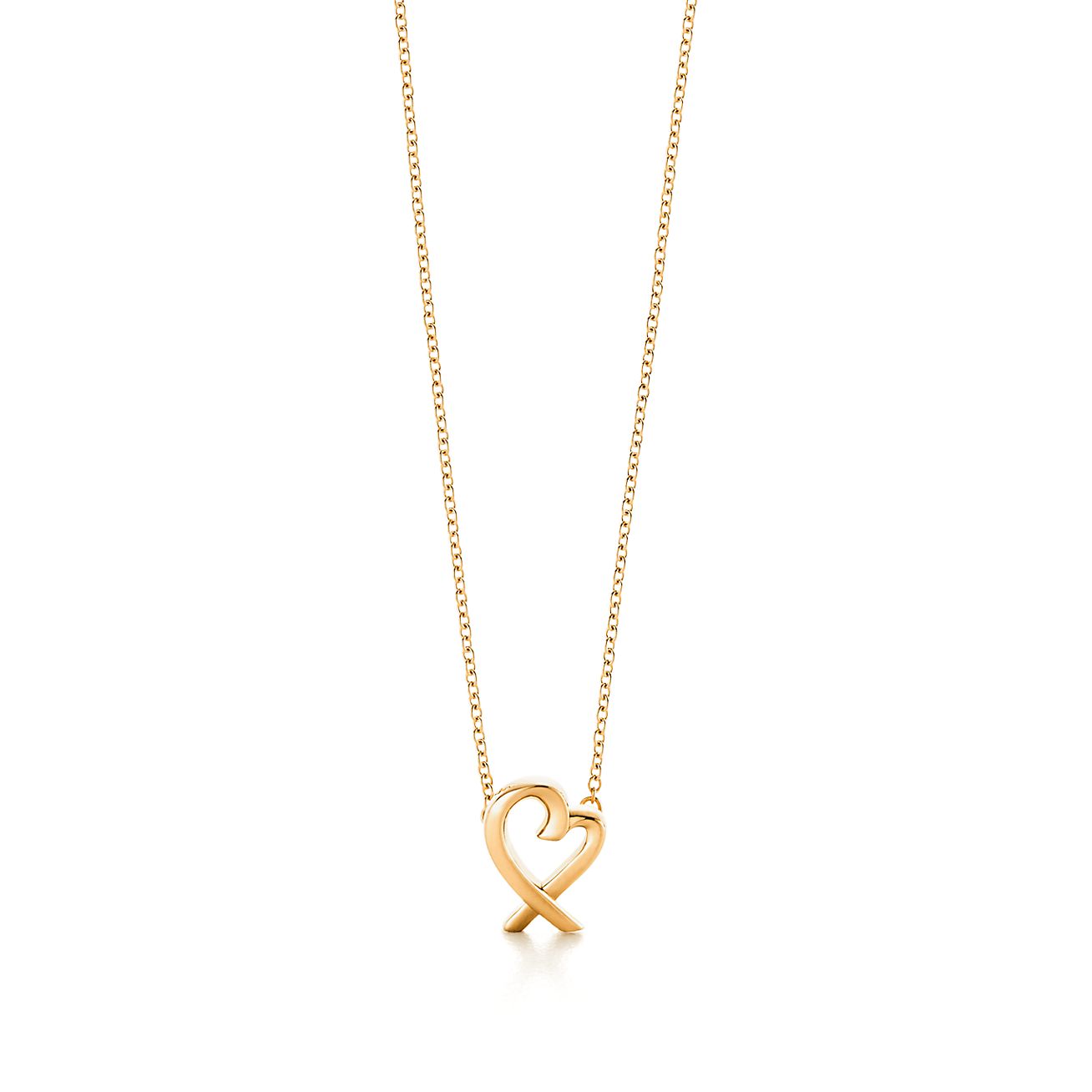 tiffany and co gold pendant
