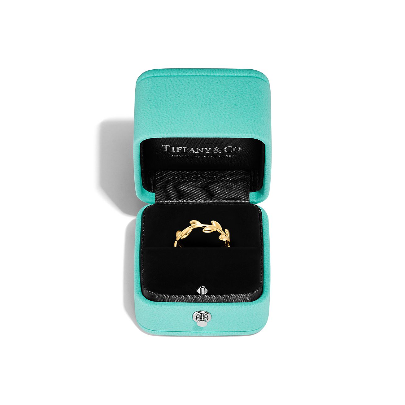 【Tiffany & Co】Paloma Picasso Olive Leaf Bandリング Paloma Picasso® Olive Leaf Band Ring in Yellow Gold