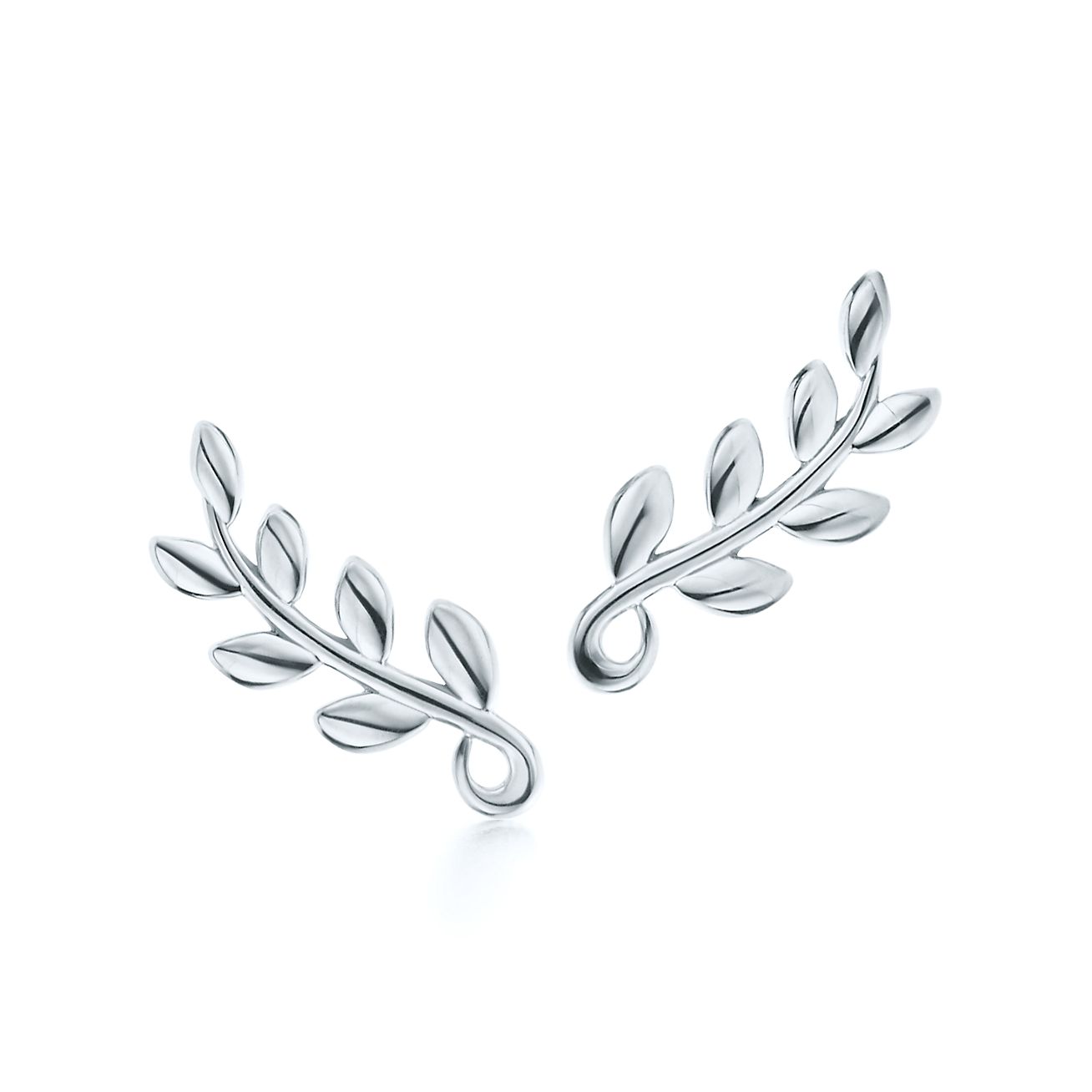 tiffany paloma picasso olive leaf earrings