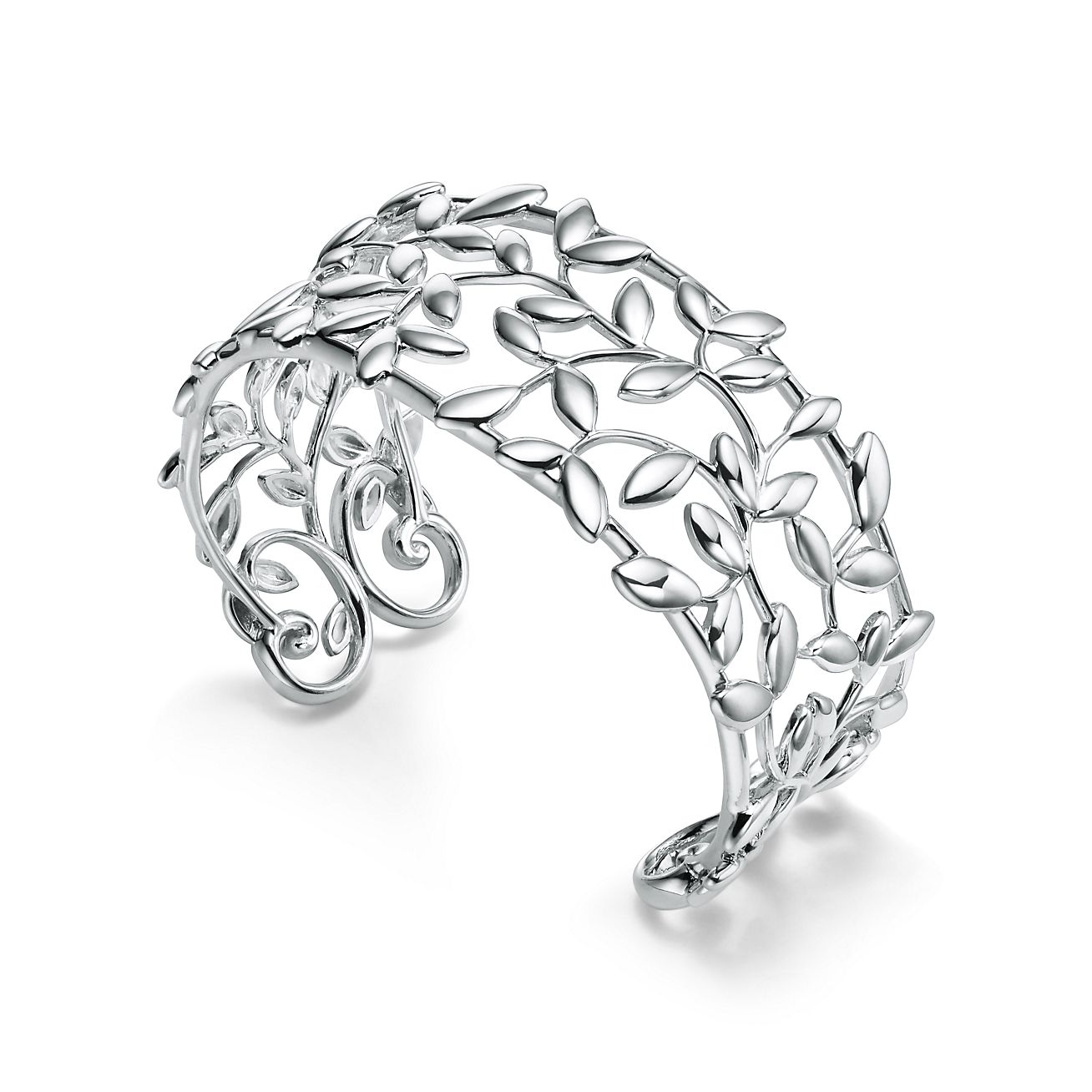 Paloma Picasso® Olive Leaf cuff in sterling silver, medium