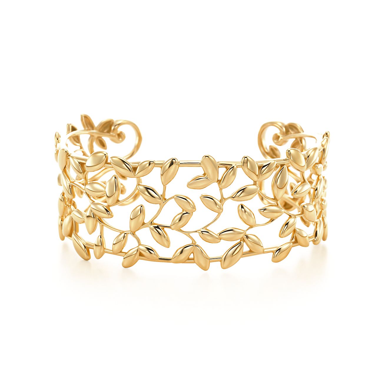 Paloma Picasso® Olive Leaf cuff in 18k 
