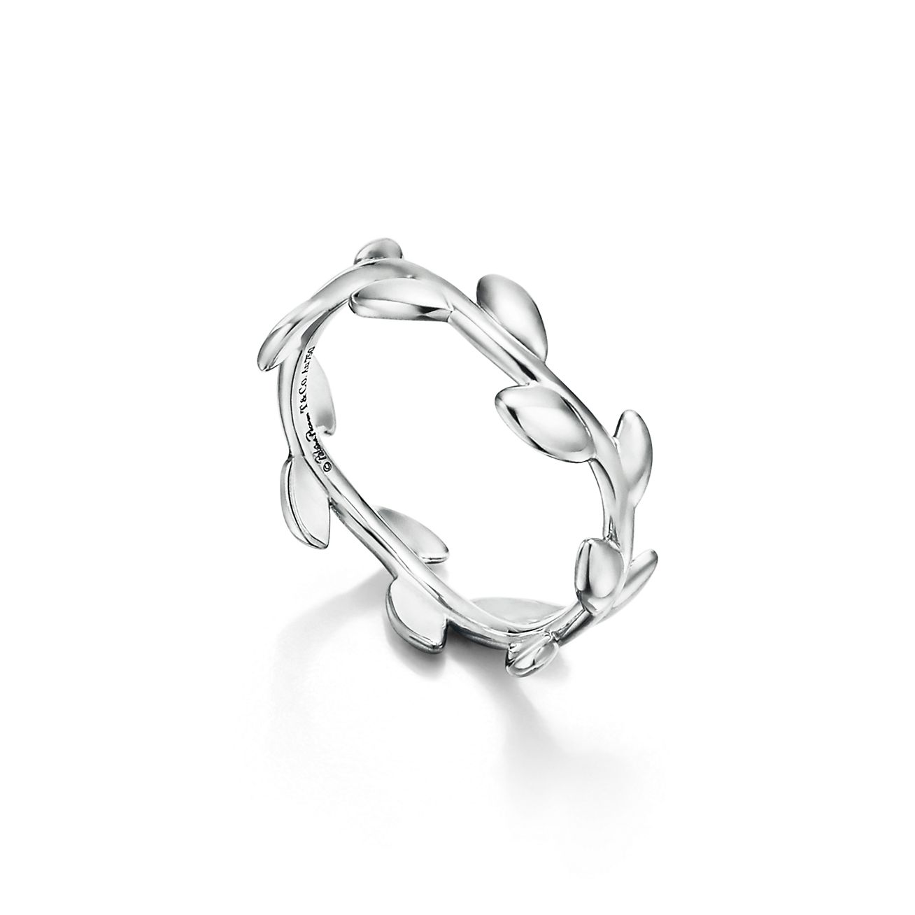 tiffany olive leaf bypass ring