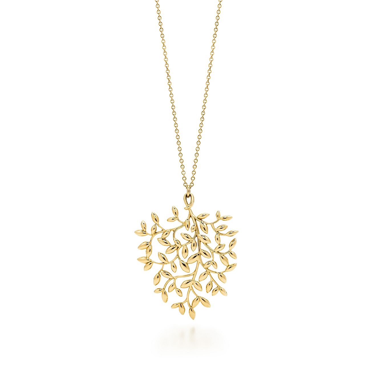 Paloma Picasso® Olive Leaf pendant in 