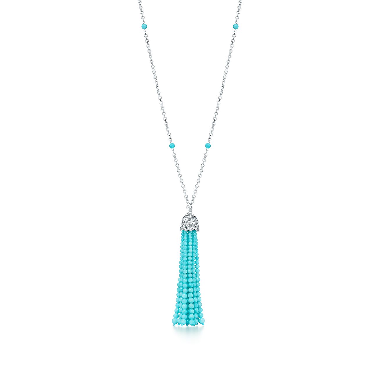 Paloma Picasso® Olive Leaf Tassel Necklace