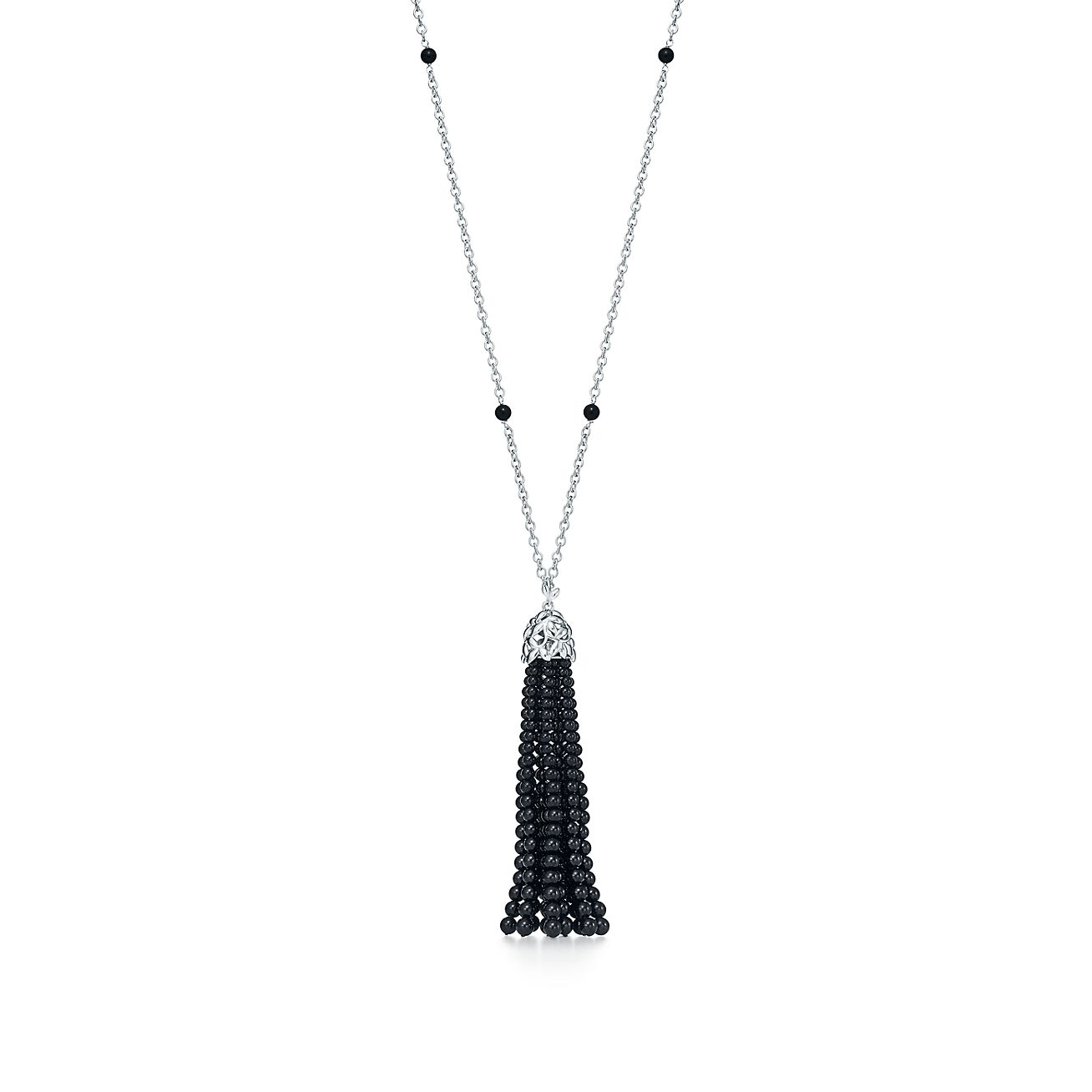 Paloma Picasso® Olive Leaf Tassel Necklace