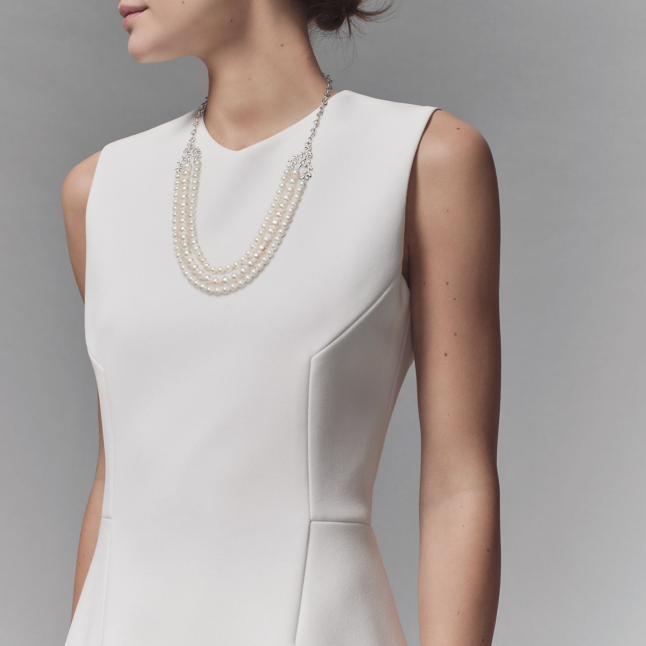 Paloma Picasso® Olive Leaf Three-Row Necklace