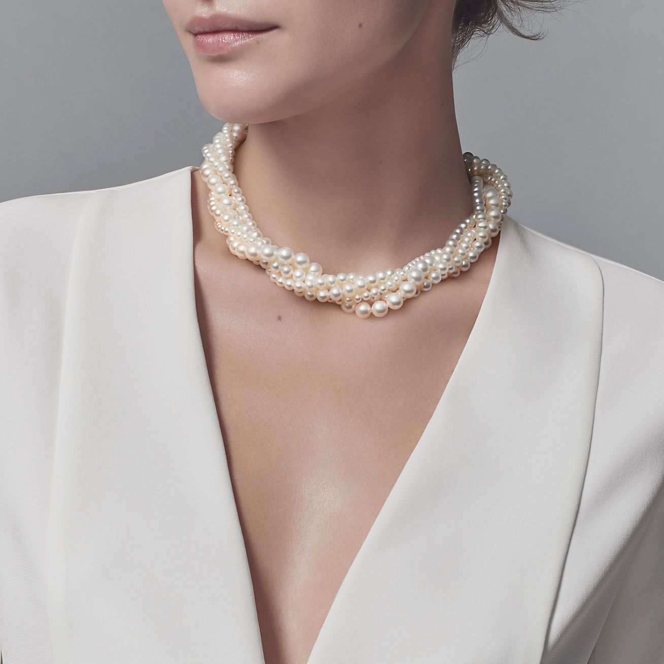 Paloma Picasso® Olive Leaf Torsade Pearl Necklace