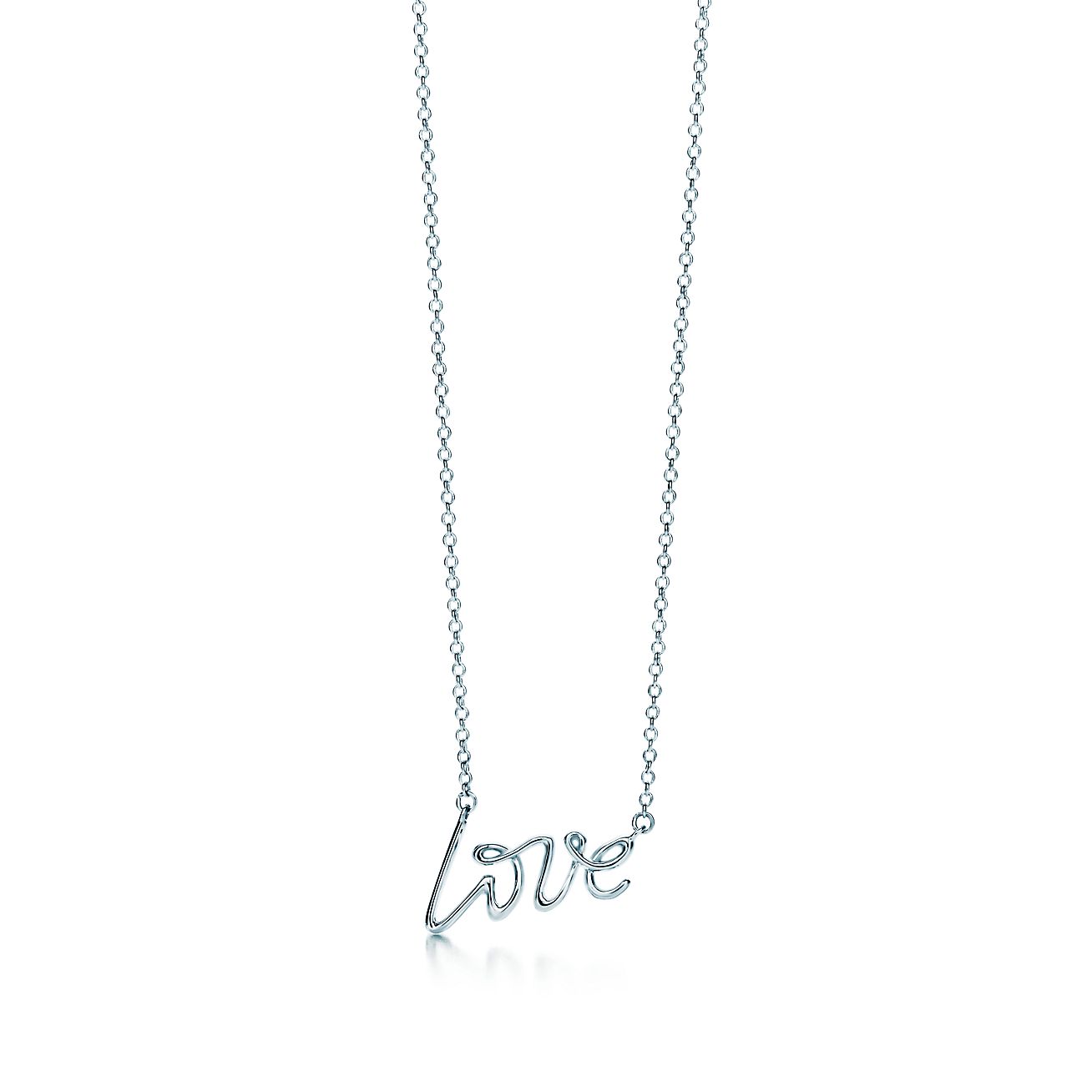 tiffany i love you heart necklace