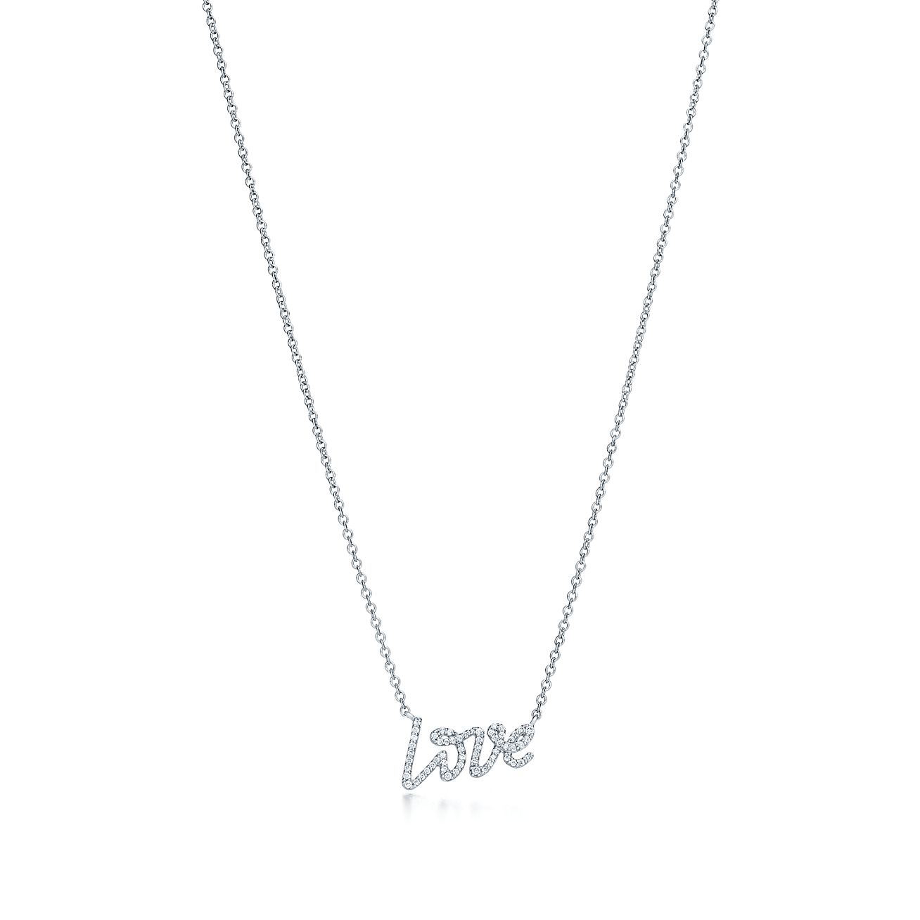 love necklace tiffany