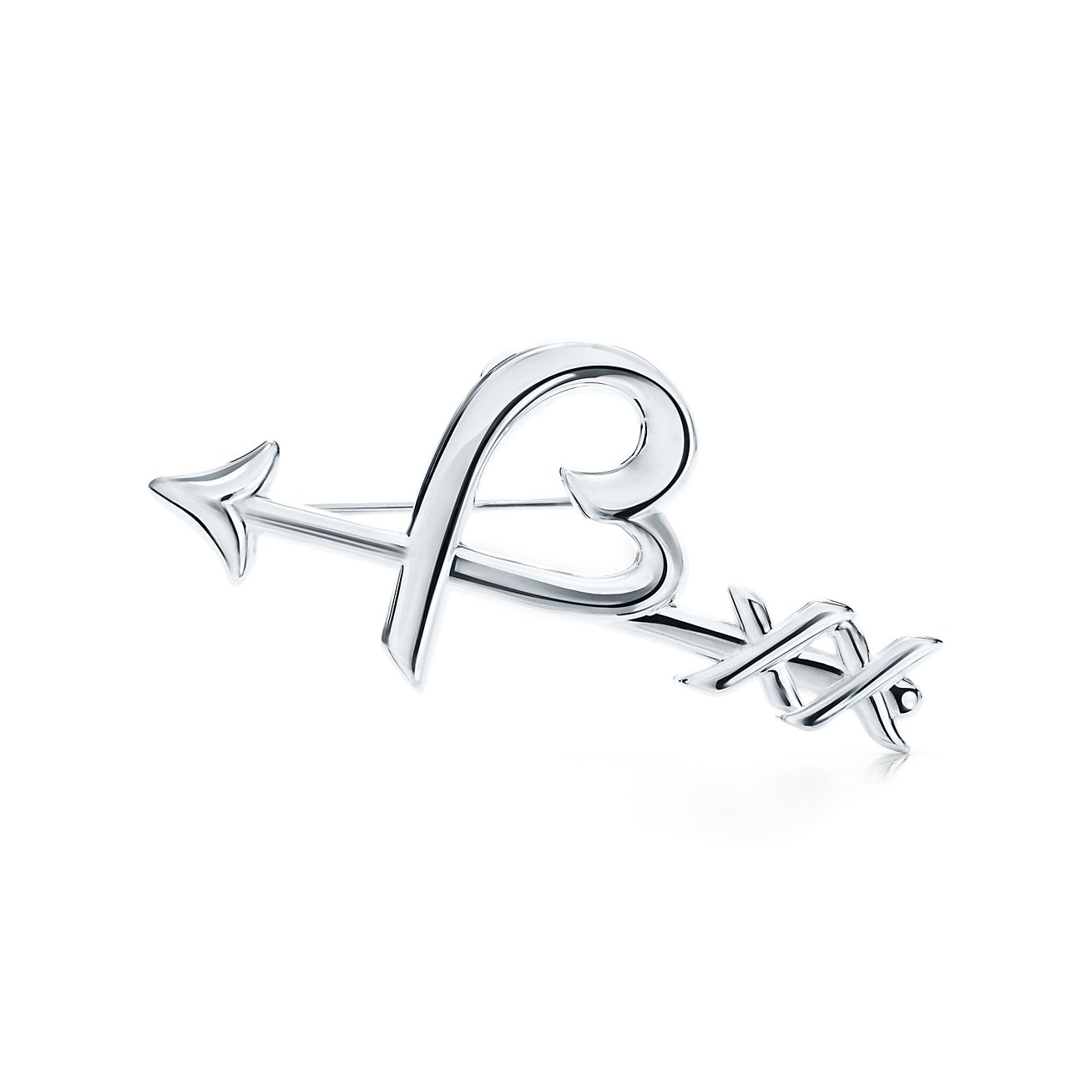 Paloma's Graffiti Heart & Arrow Brooch
