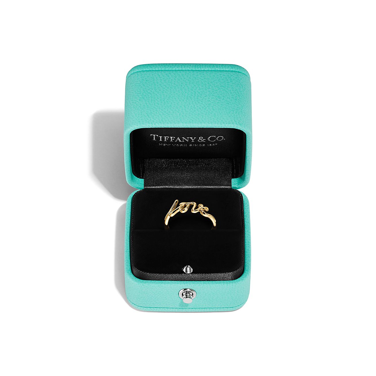 Paloma's Graffiti Love Ring in Yellow Gold, Mini | Tiffany