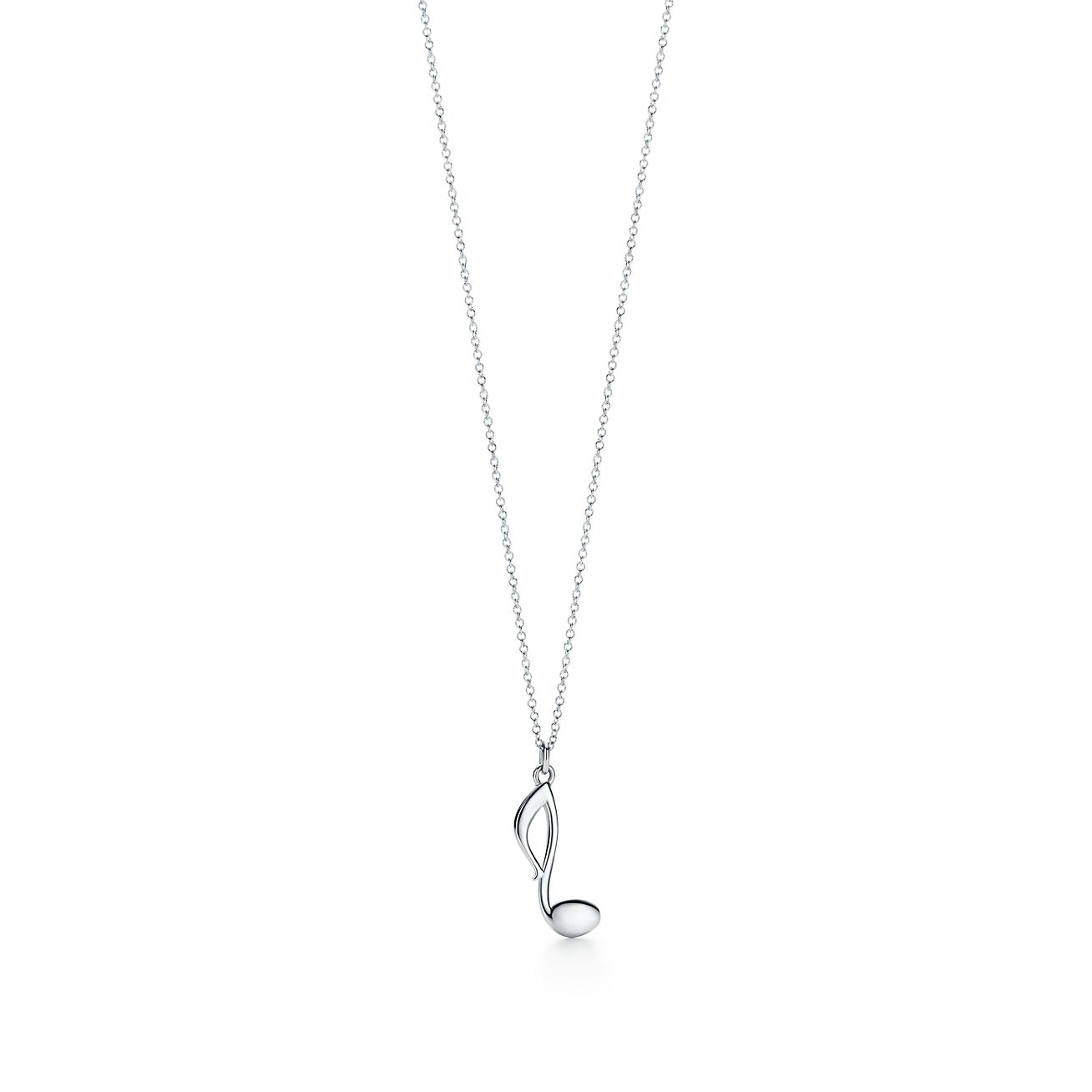 tiffany and co music note necklace