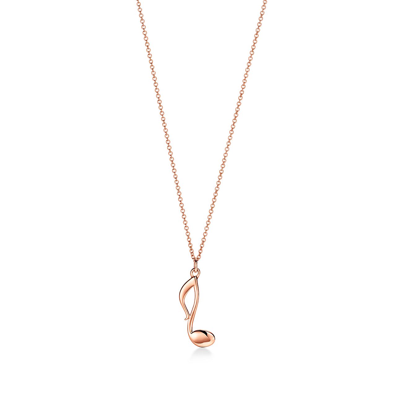 tiffany and co music note necklace