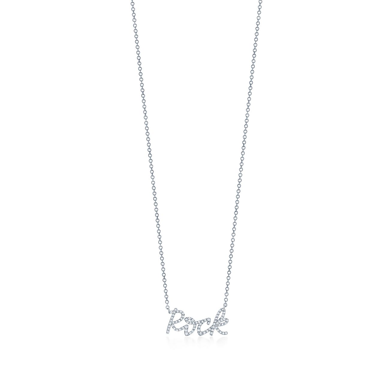 white rock necklace