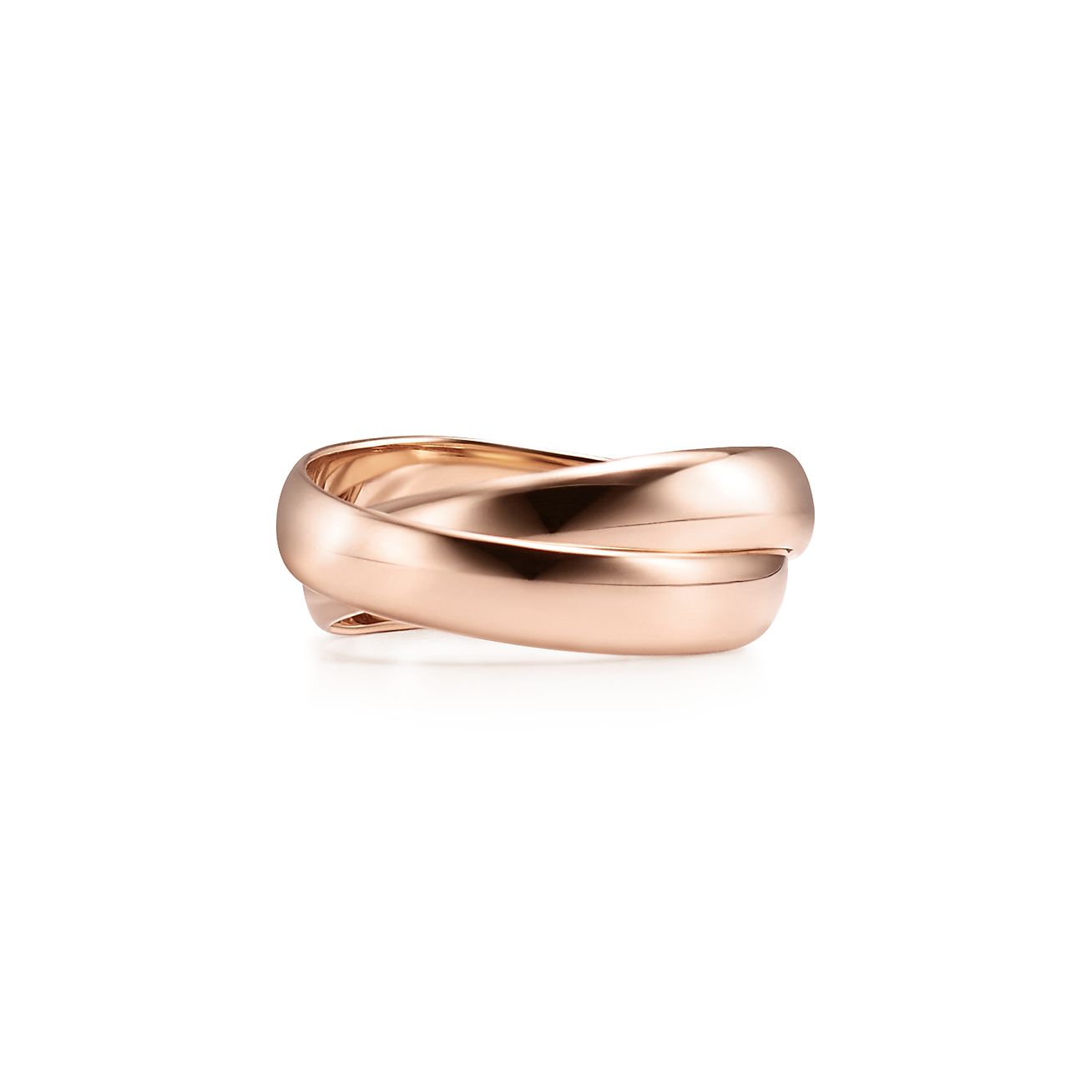 Paloma's Melody two-band ring in 18k 