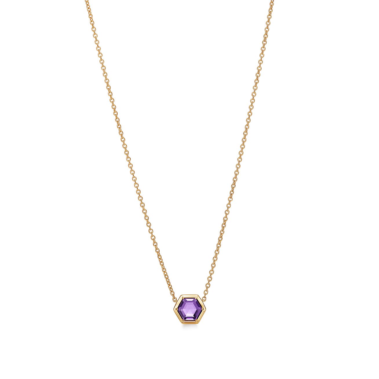 amethyst necklace tiffany