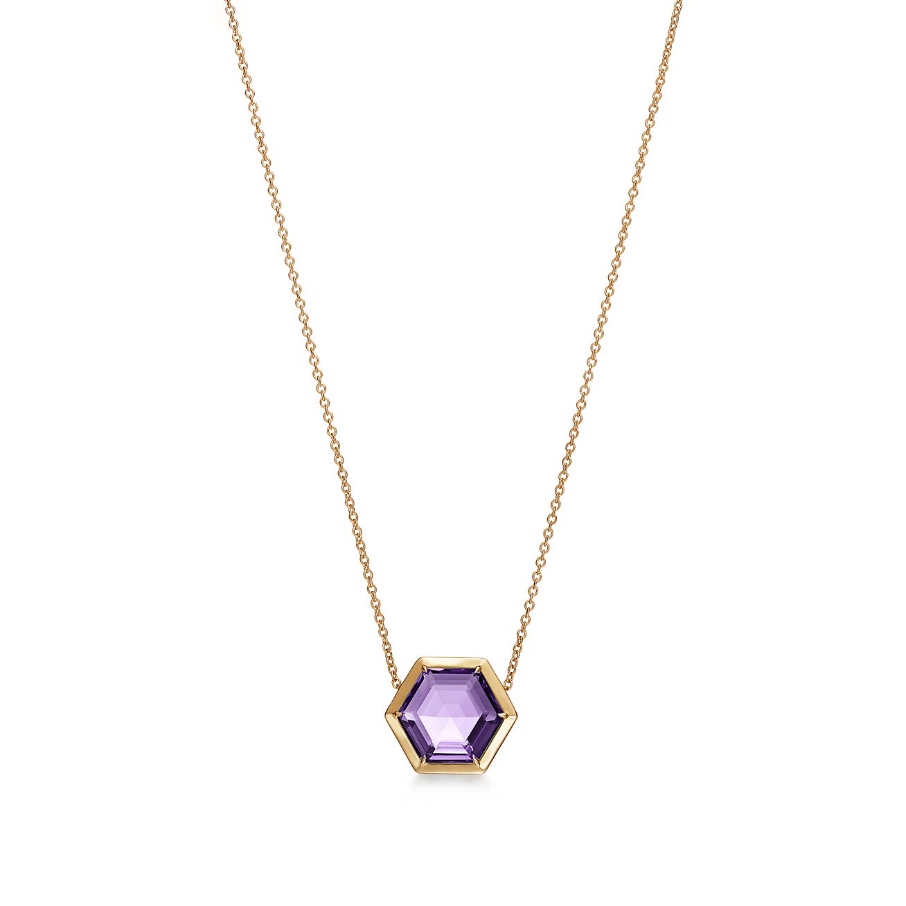 tiffany amethyst pendant