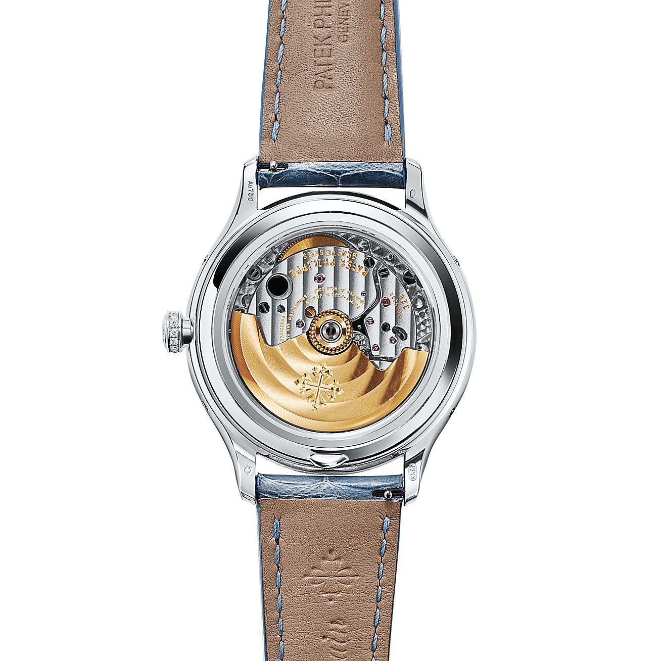 Women's Patek Philippe Tiffany & Co. Diamond La Flame 4715/003 Gold Watch