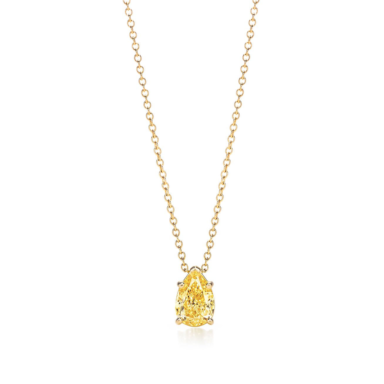 tiffany gold necklace diamond