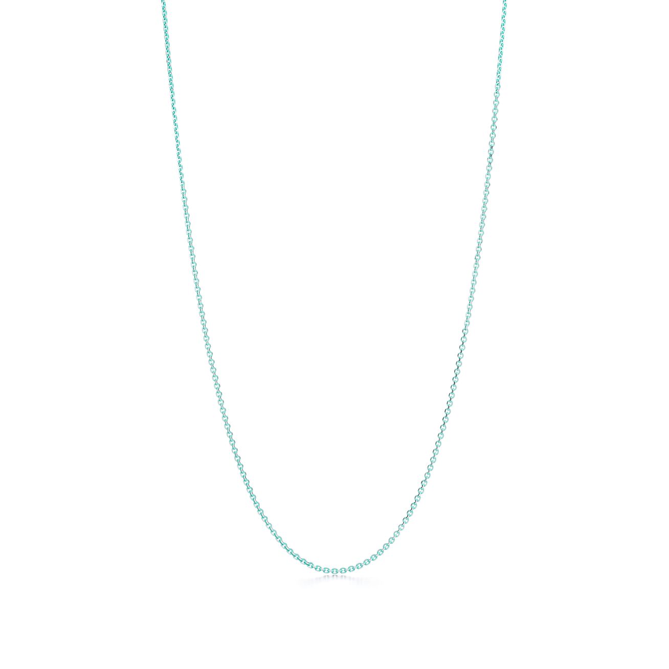 tiffany blue necklace chain