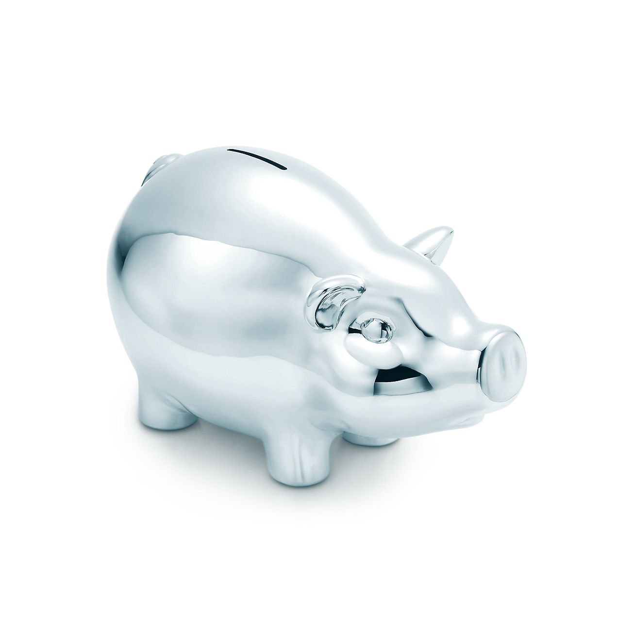 Piggy bank in sterling silver 