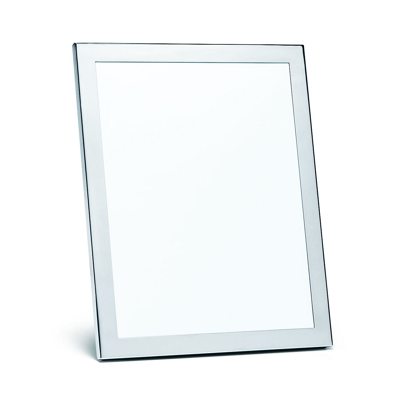 SILVERSTEIN　A-FRAME Brushed Silver Brushed Metal Silver Picture Frame Industrial Framing