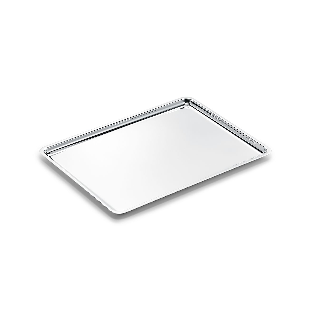 12 Inch Square Textured Silver Metal Decorative Tray, Large Centerpiec –  MyGift