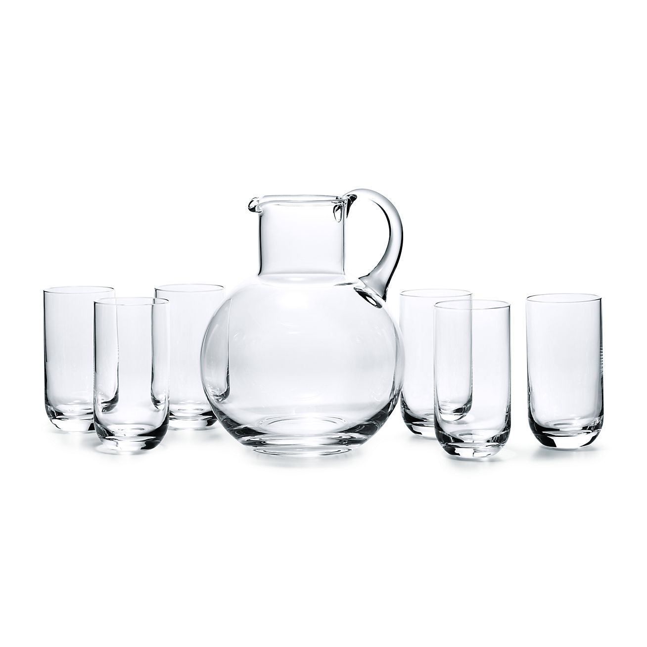 Tiffany & Co. Crystal Drinking Glasses Set of selling 2