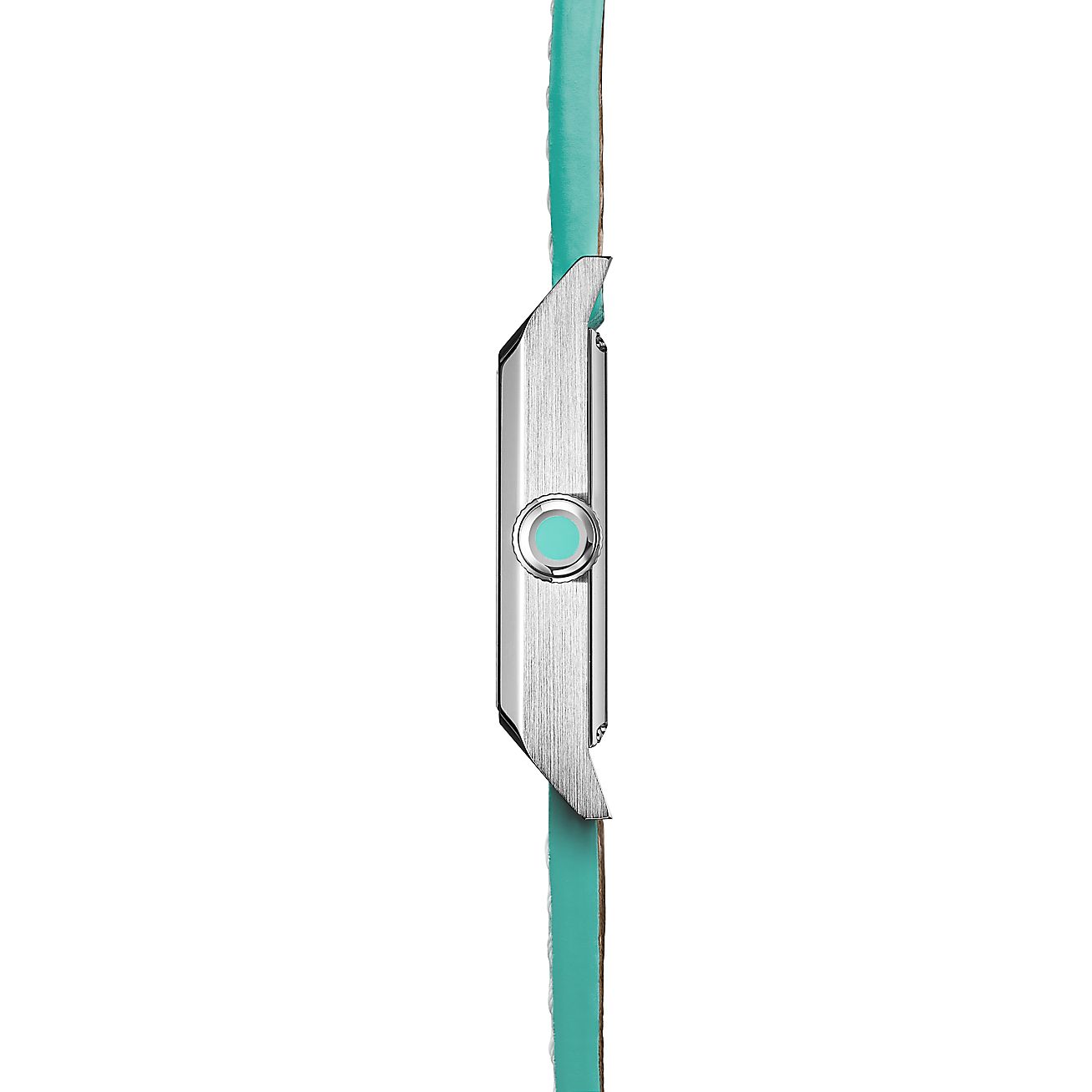 Union Square 27 mm Watch in Steel with a Tiffany Blue® Dial - Alternate shot 1 - Alternate shot 2 - Alternate shot 3