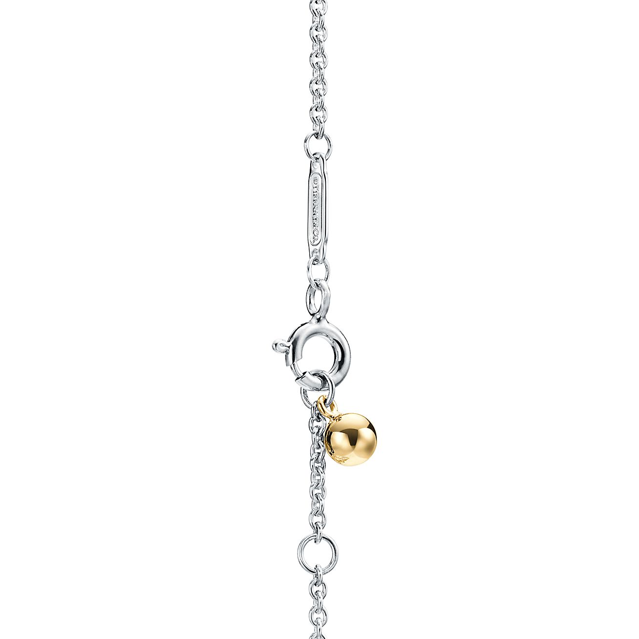 Return to Tiffany® Love Bugs Bee Chain Bracelet in Sterling Silver and 18k Gold