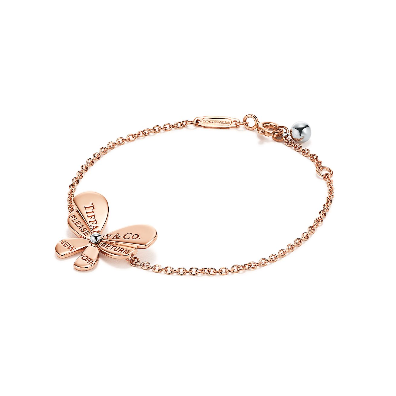 tiffany butterfly bracelet