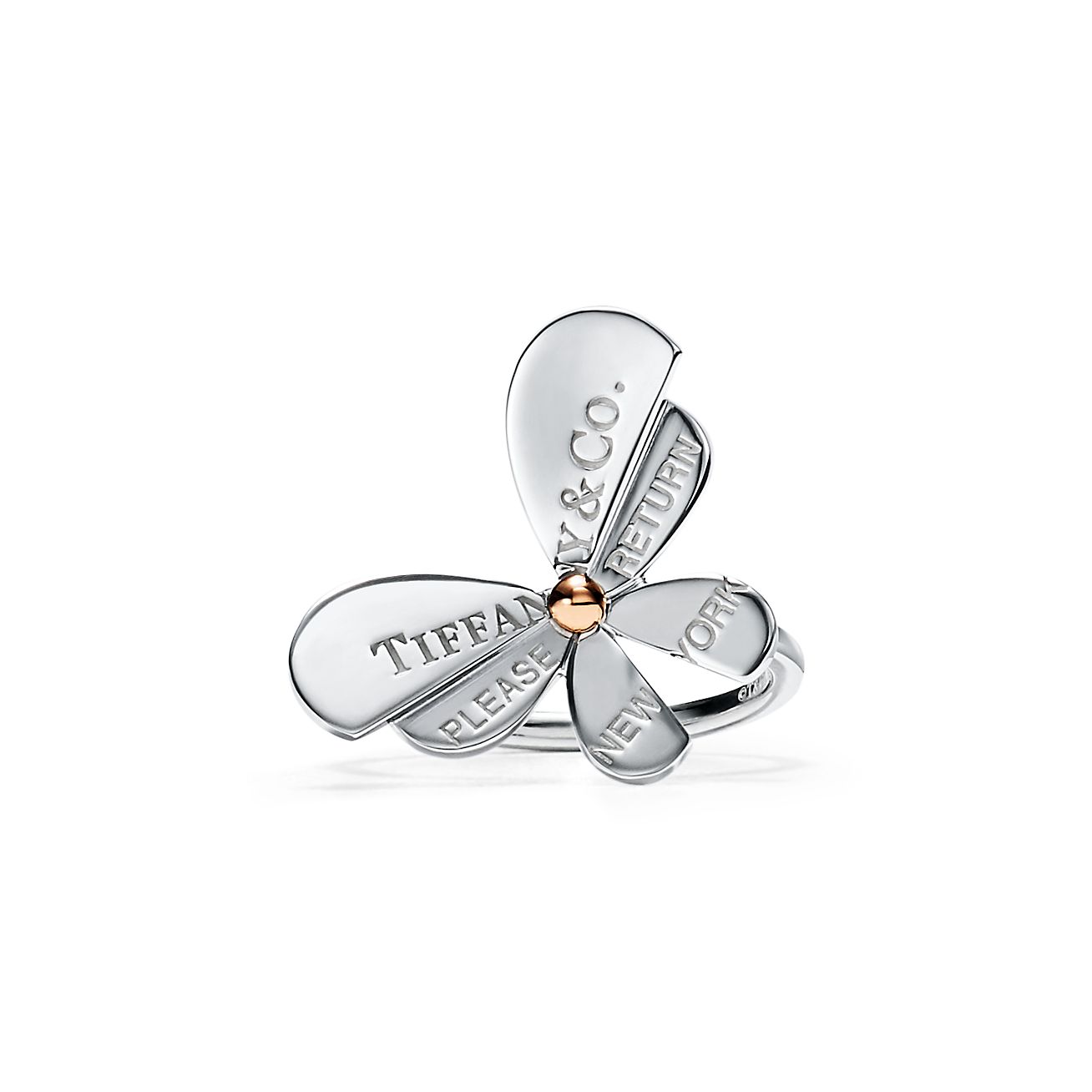 Tiffany® Love Bugs butterfly ring 