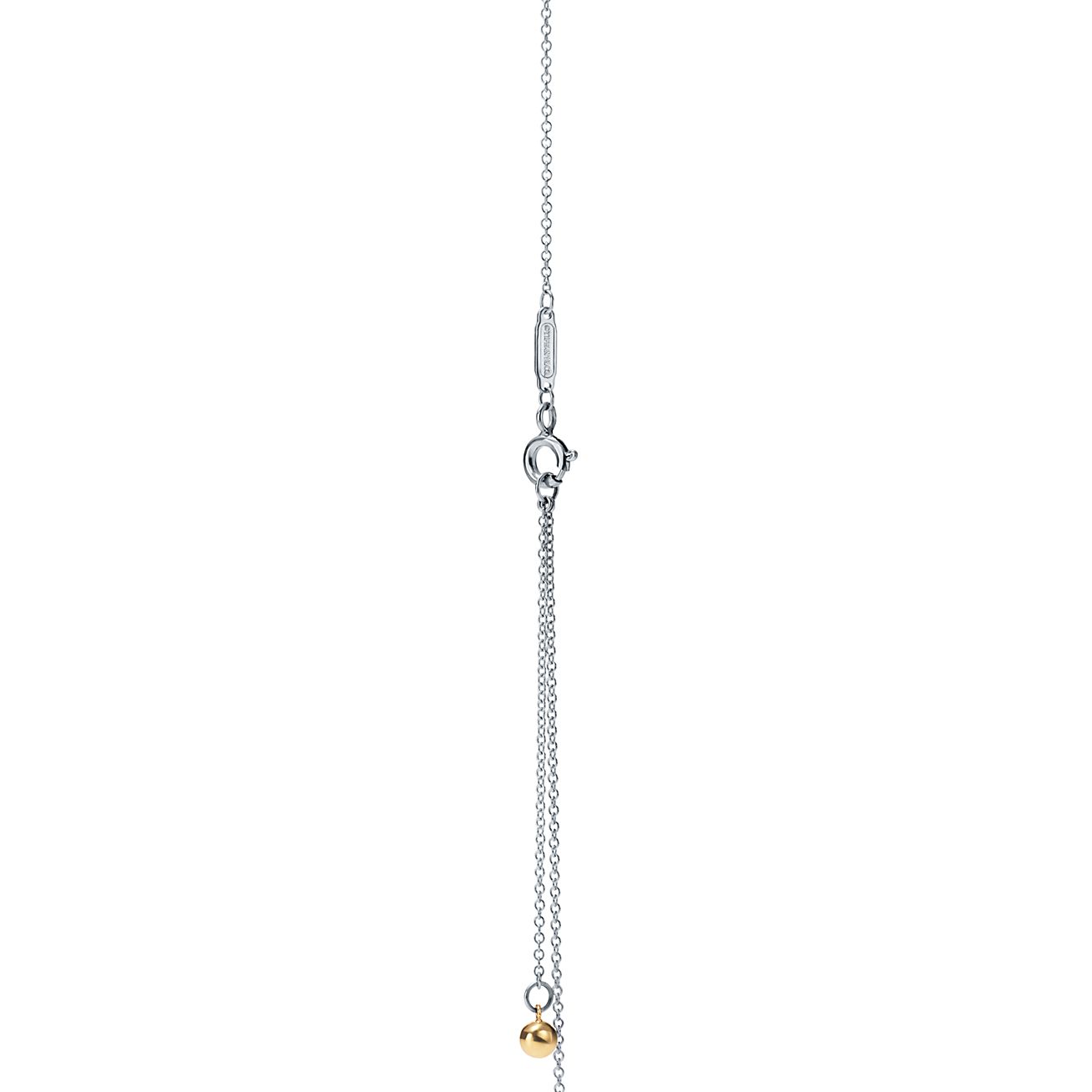 Return to Tiffany® Love Bugs Daisy Pendant in Sterling Silver and 18k Gold