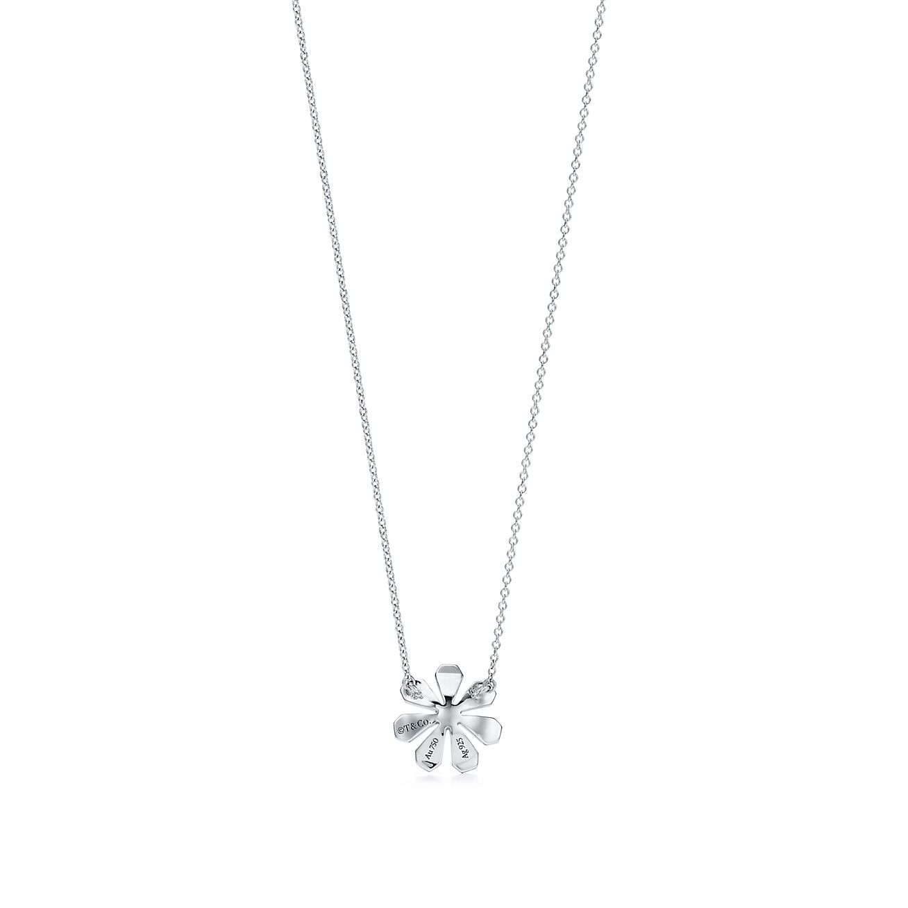 Return to Tiffany® Love Bugs Daisy Pendant in Sterling Silver and 18k Gold