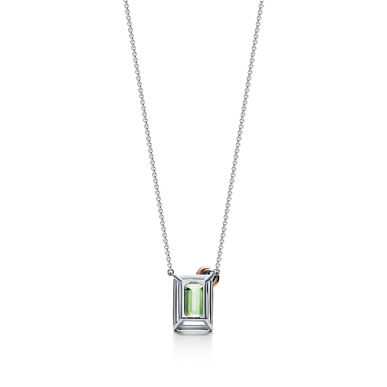 tiffany emerald pendant