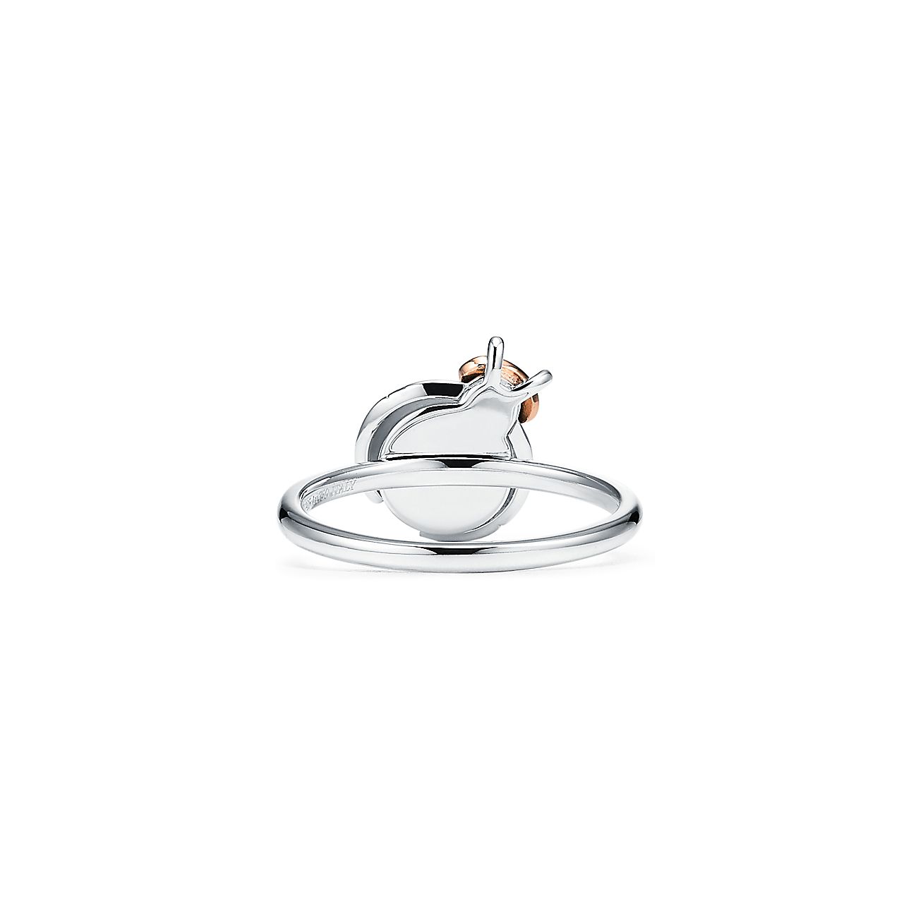 werkplaats Bruin En team Return to Tiffany® Love Bugs ladybug ring in sterling silver and 18k rose  gold. | Tiffany & Co.