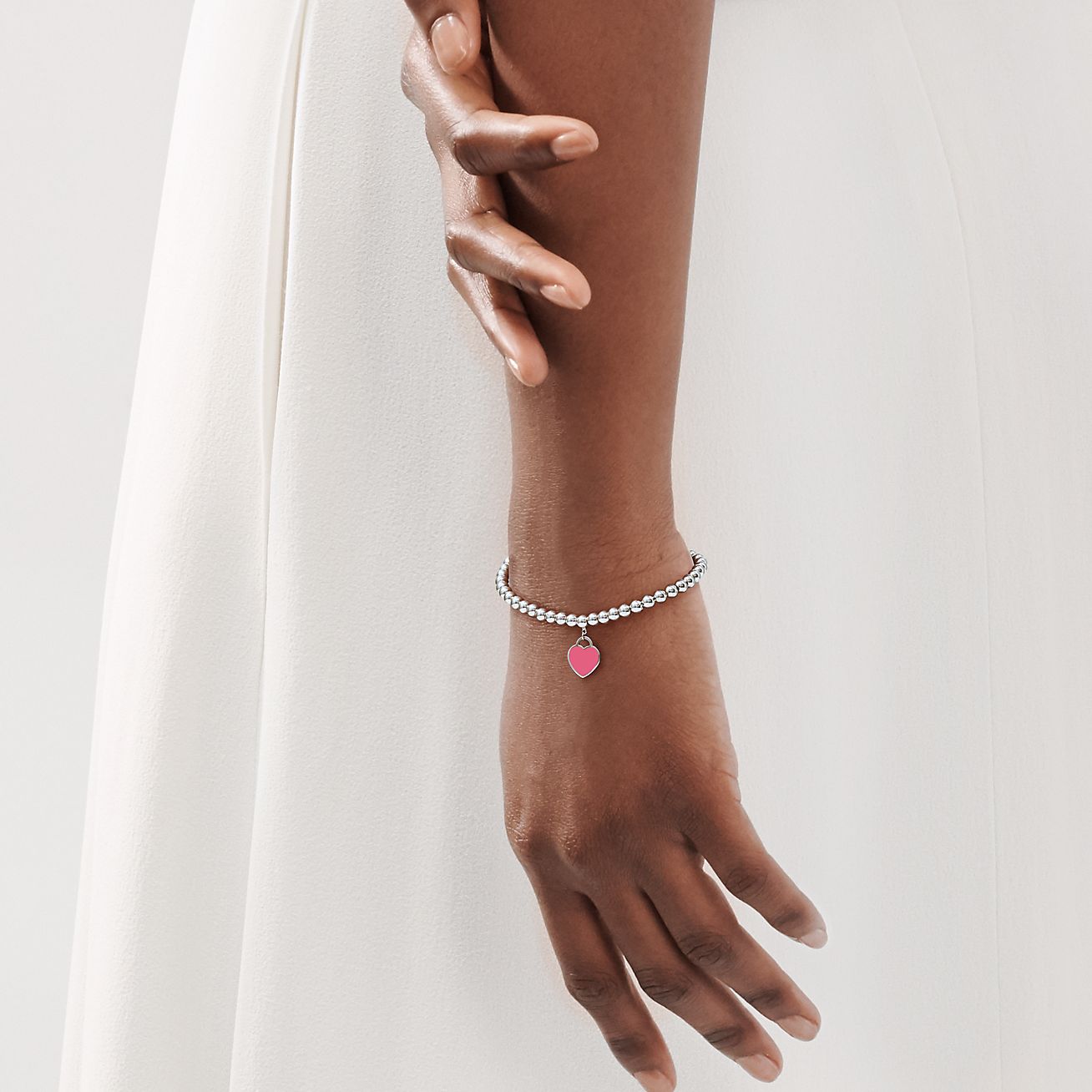 pink tiffany bracelet