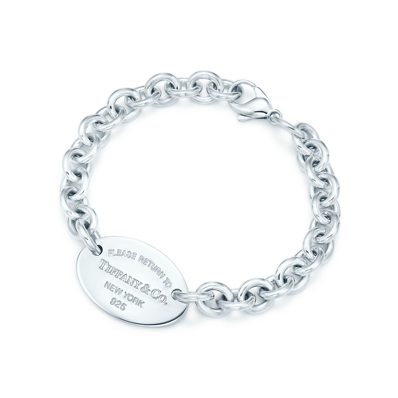 Bracelet Plaque ovale Return to Tiffany 