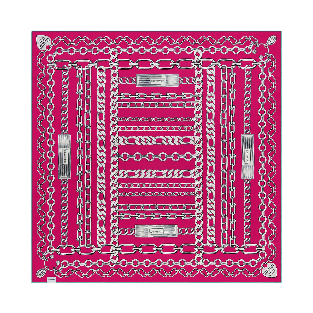 Return to Tiffany™ Chains Square Scarf
