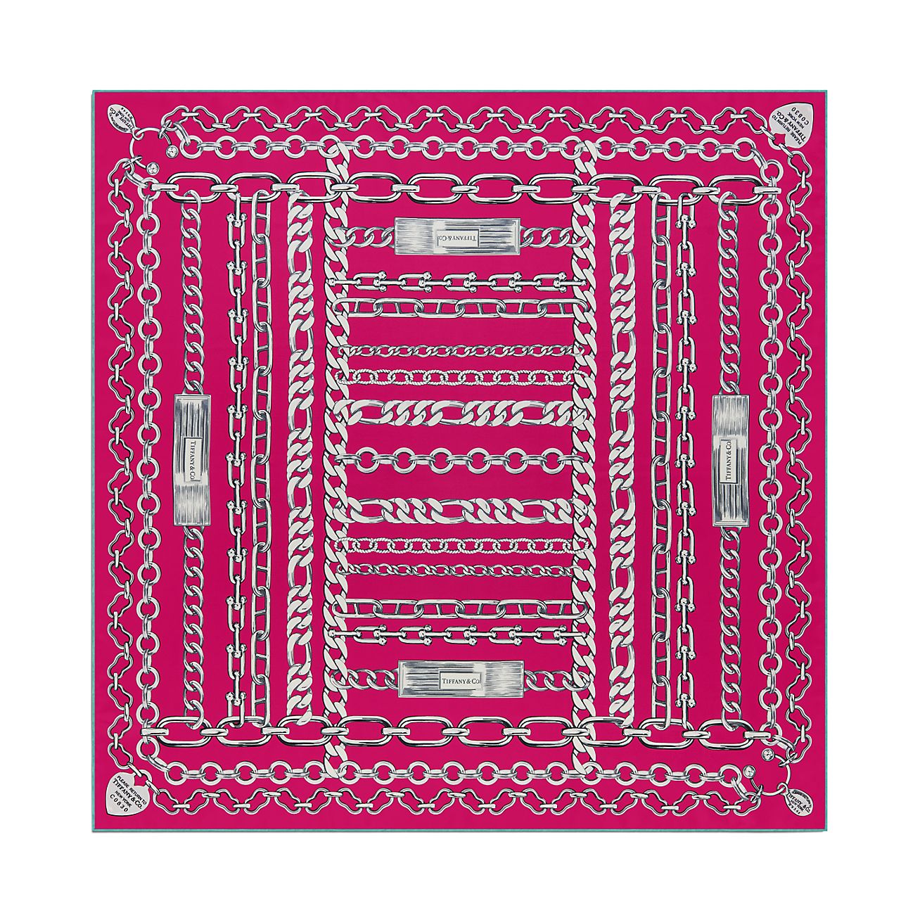 Return to Tiffany™ Chains Square Scarf