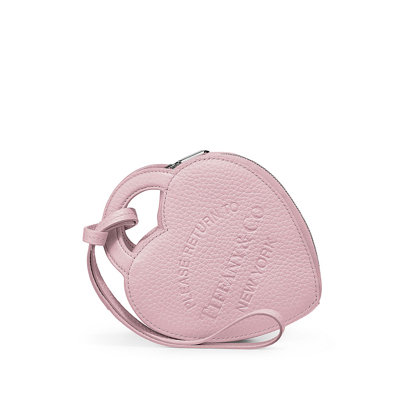 Return to Tiffany™ Coin Case in Crystal Pink Leather Tiffany & Co. CA