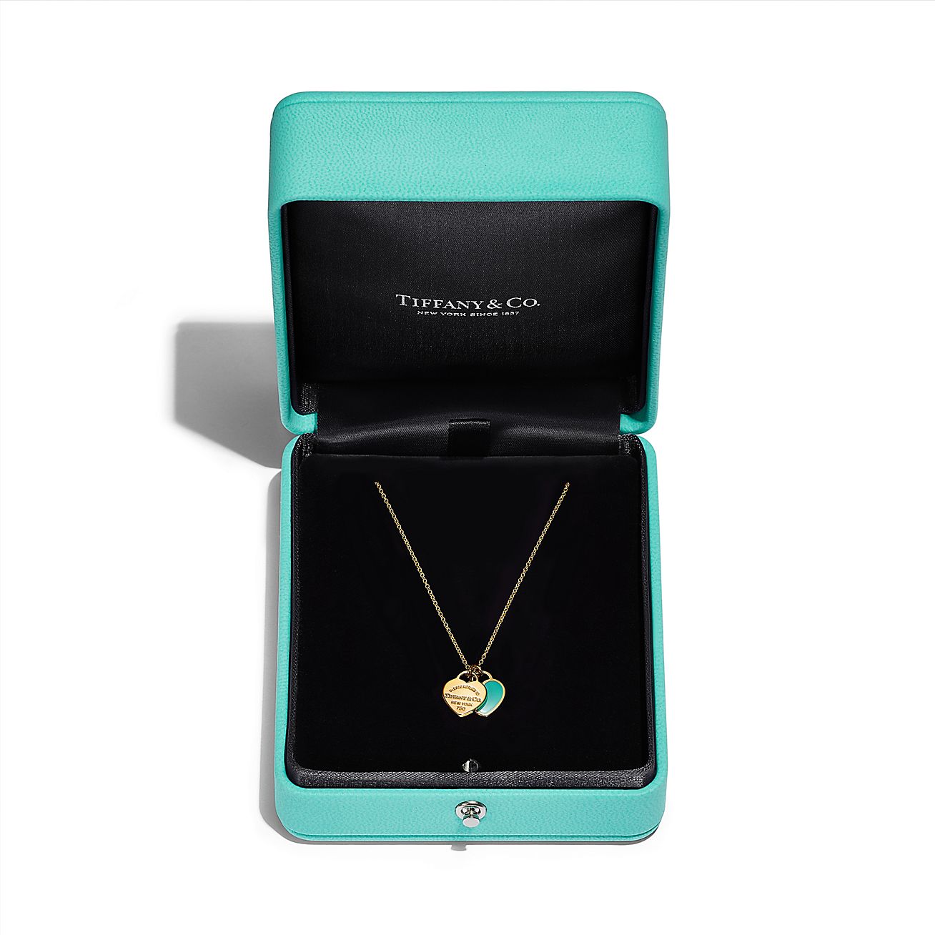 Mini double heart tag deals