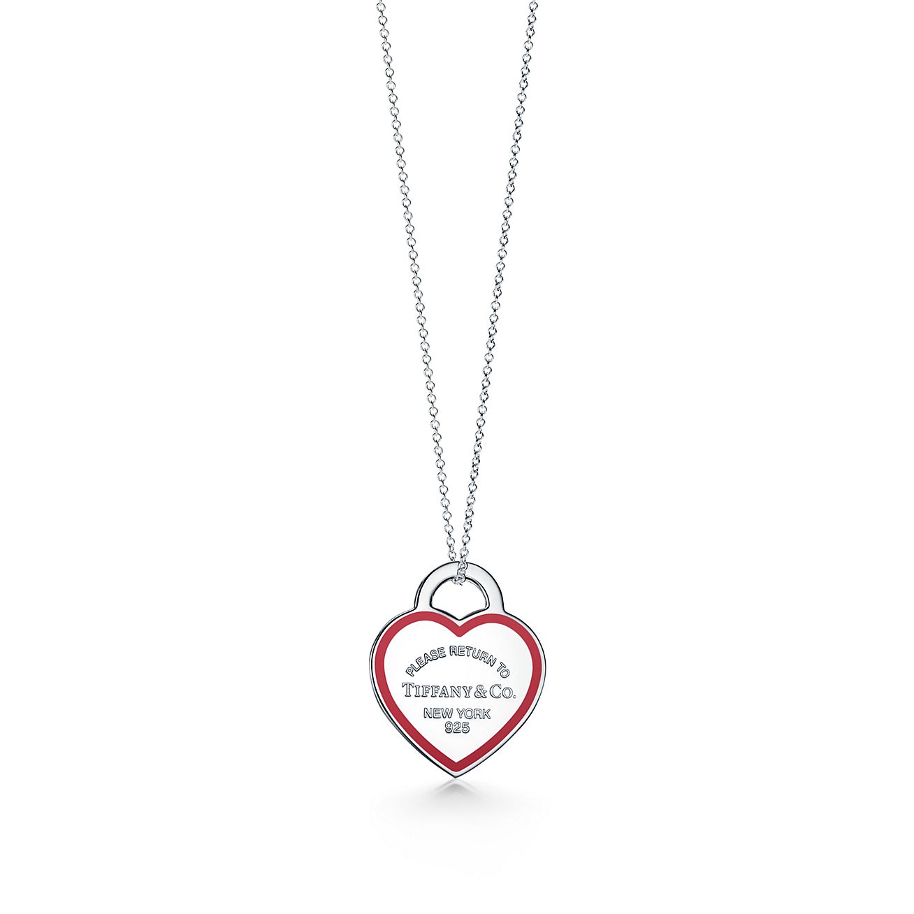 Colgante Con Placa De Corazon Return To Tiffany En Plata Fina Con Esmalte Rojo Tiffany Co Free delivery and returns on ebay plus items for plus members. return to tiffany colgante con placa estilo corazon