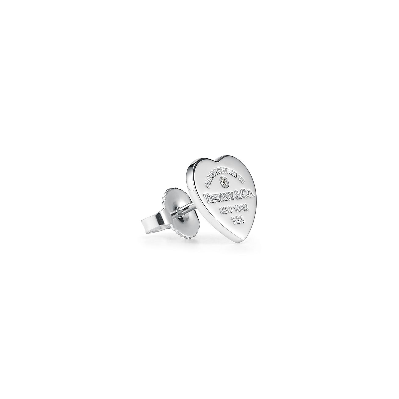 T & C Heart Earrings Studs Stainless Steel Push Backings With Gift Box: Buy  Online at Best Price in UAE - Amazon.ae