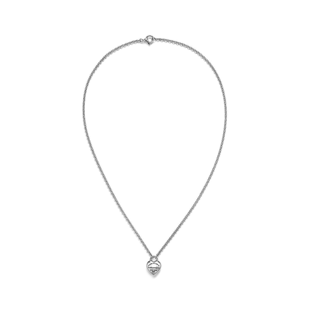 Return to Tiffany® Full Heart Pendant in Sterling Silver | Tiffany & Co. US