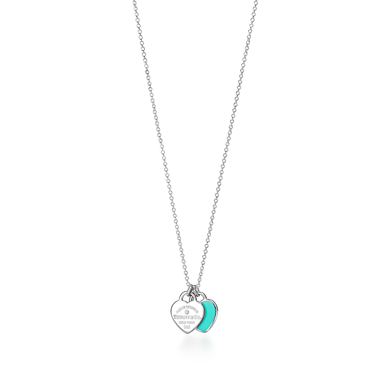 Tiffany inspired deals heart necklace