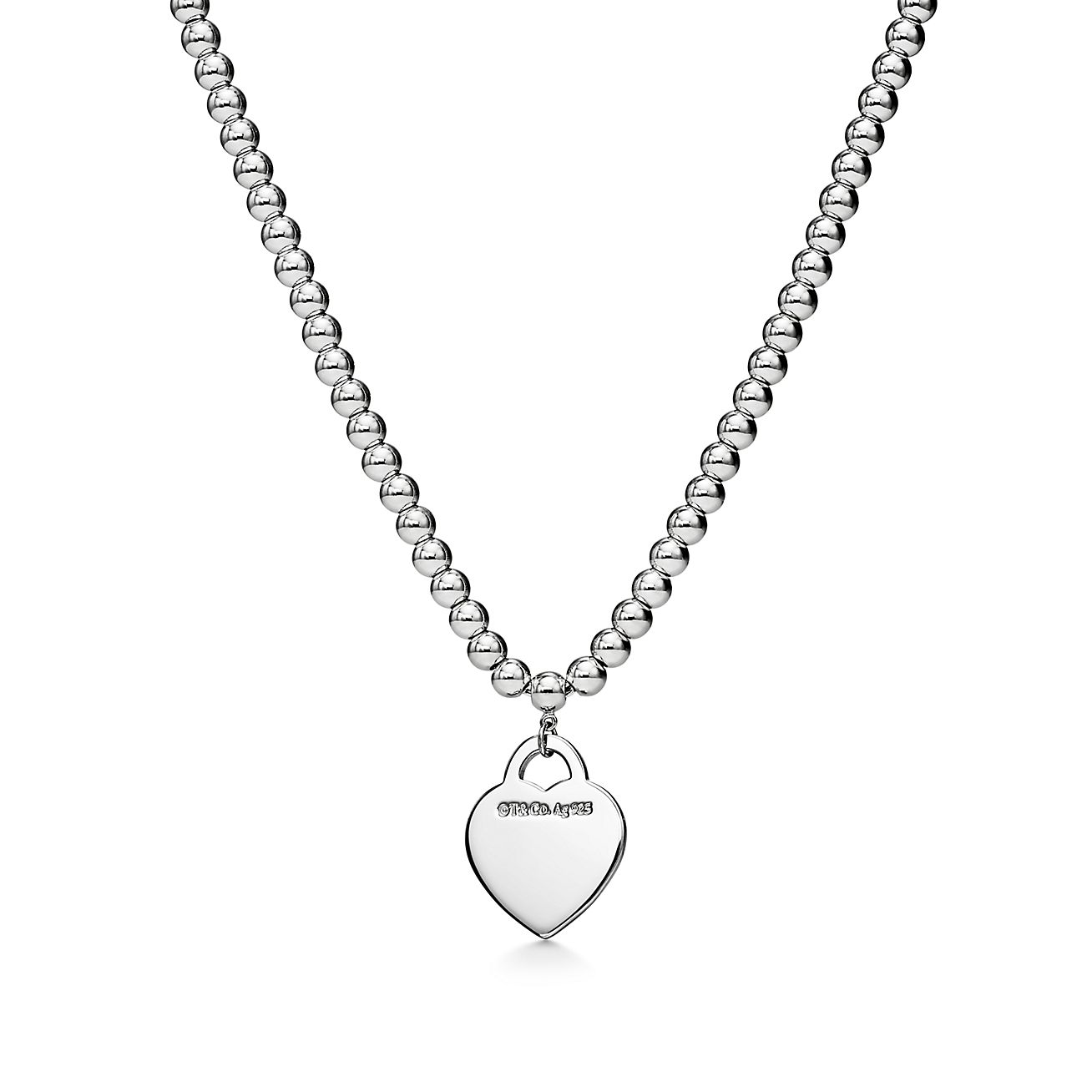 Return to Tiffany™ Heart Tag Bead Necklace