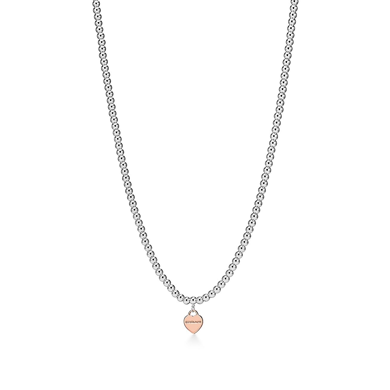 Tiffany and co cheap beaded chain