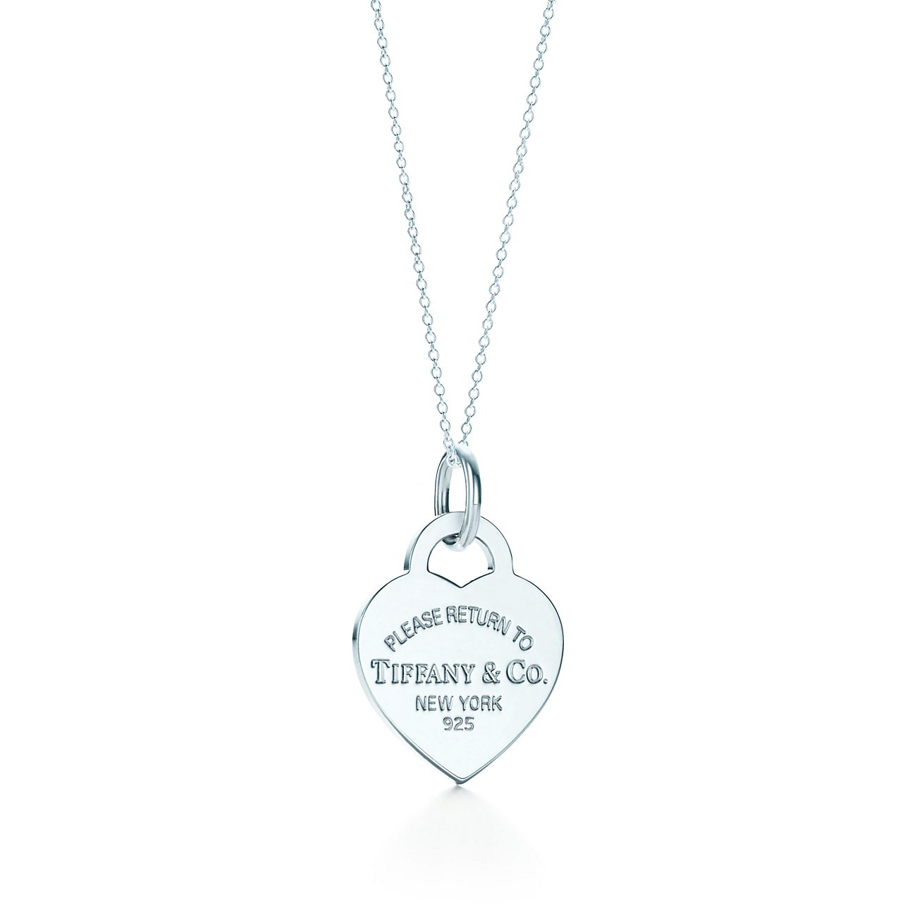 return to tiffany heart tag with key pendant